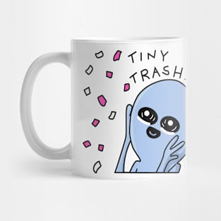 Strange planet, tiny trash! Mug